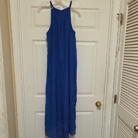 Mlle Gabrielle Royal Blue High Low Dress - Picture 2 of 11